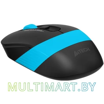 Мышь A4Tech Fstyler FG10 (черный/голубой) картинка 4